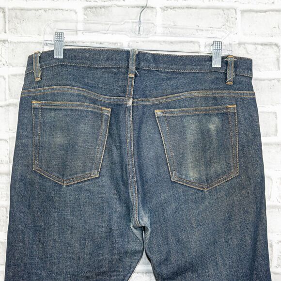 A.P.C. Petit Standard Raw Selvedge Denim Jean button fly size 31 - Picture 10 of 10